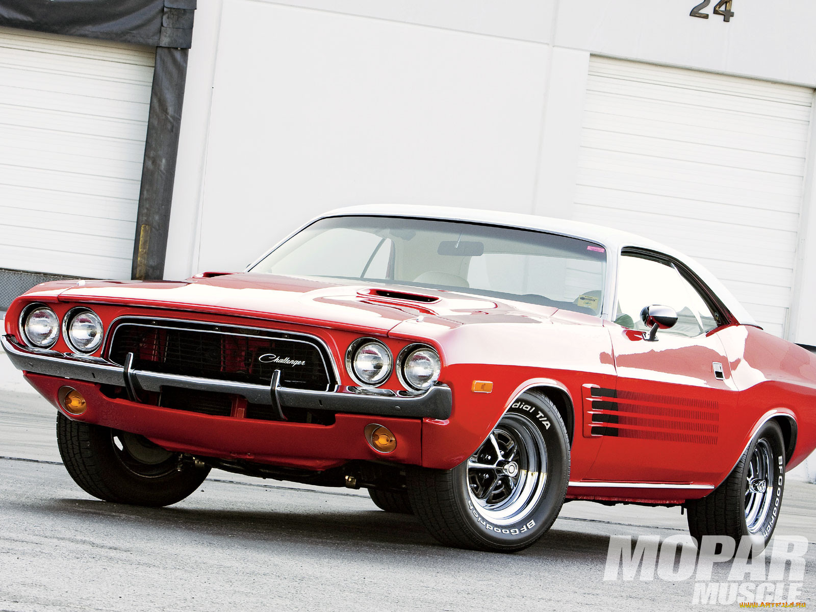 1973, dodge, challenger, 